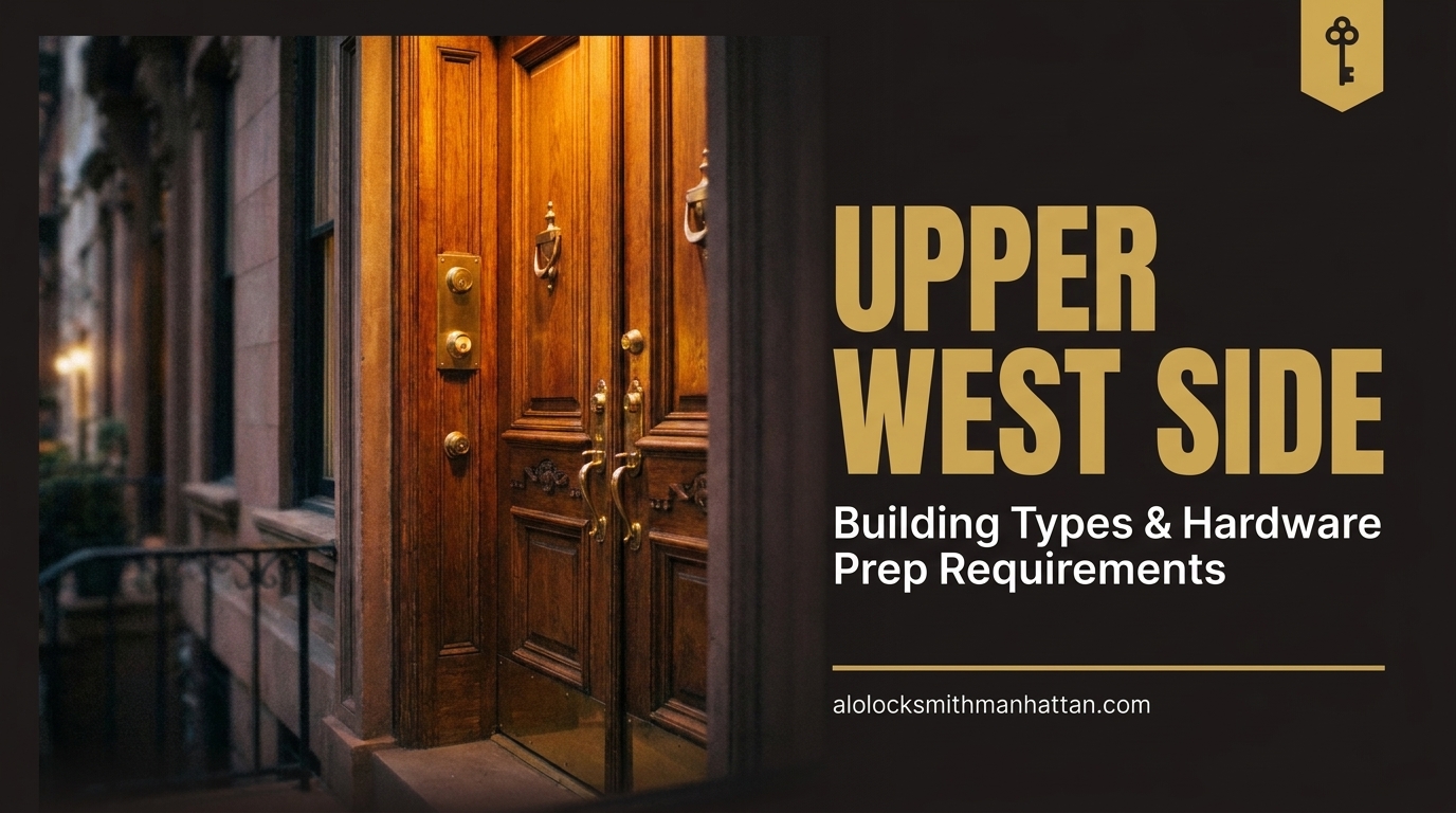 Medeco High-Security Deadbolt Installation on the Upper West Side